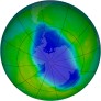 Antarctic Ozone 2010-11-21